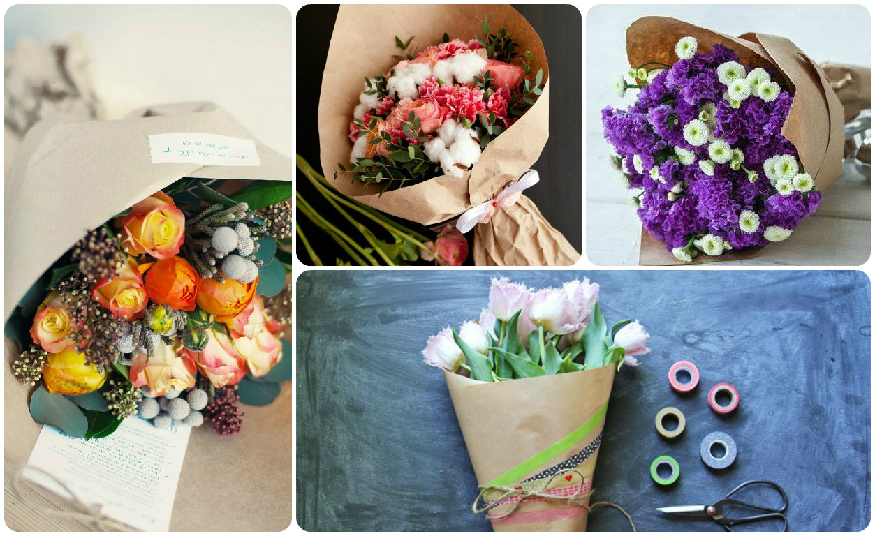  Как упаковать букет цветов и конфет